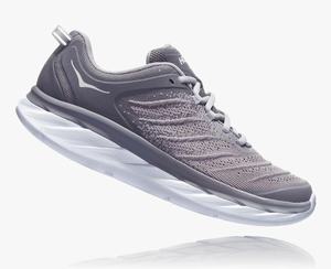 Hoka Akasa Women's Road Running Shoes Grey/Silver | FQLX-25834