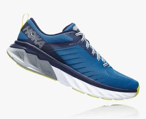 Hoka Arahi 3 Men's Road Running Shoes Blue | FYSO-17629