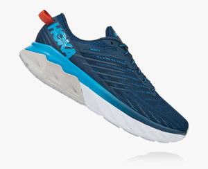 Hoka Arahi 4 Men's Stability Running Shoes Blue | EBGW-12496