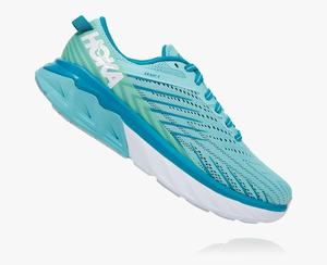 Hoka Arahi 4 Men's Stability Running Shoes Light Blue | FQGL-29387