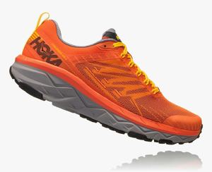 Hoka Challenger ATR 5 Men's Trail Running Shoes Orange/Grey | BQRI-05437