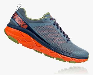 Hoka Challenger ATR 5 Men's Trail Running Shoes Brown/Blue | FUCG-87634