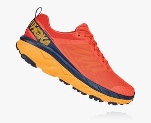 Hoka Challenger ATR 5 Men's Trail Running Shoes Red/Black | LYQF-26839