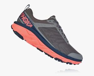 Hoka Challenger ATR 5 Women's Trail Running Shoes Grey/Orange | AZCQ-36201