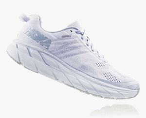 Hoka Clifton 6 Men's Road Running Shoes White | URVF-49265