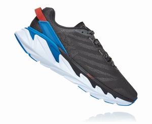 Hoka Elevon 2 Men's Road Running Shoes Black/Blue | QJWT-26308