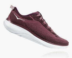 Hoka Hopara Flow Wide Women's Road Running Shoes Deep Brown | MKOF-79468