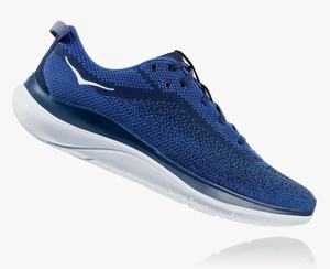 Hoka Hupana Flow Men's Road Running Shoes Blue | CVNP-08674