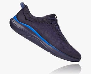 Hoka Hupana Flow Men's Walking Shoes Blue/Grey | ROLQ-32185