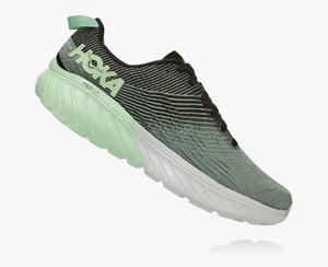 Hoka Mach 3 Men's Road Running Shoes Green/Black | QKEN-01249