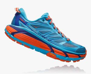 Hoka Mafate Speed 2 Women's Trail Running Shoes Blue | LEGZ-14986