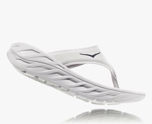 Hoka Recovery Flip Flops Women's Recovery Flip Flops White | YCJL-97143