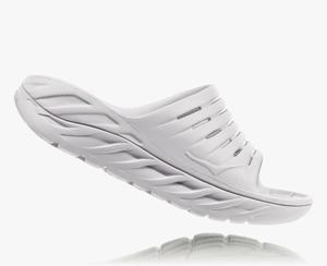 Hoka Recovery Slides Men's Recovery Slides White | ZKJO-70694