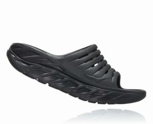 Hoka Recovery Slides Recovery Women's Recovery Slides Black | CEDZ-58492