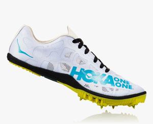 Hoka Rocket MD Women's Spikes Shoes Black/Blue | QMDG-41397