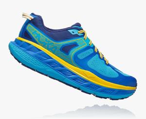 Hoka Stinson ATR 5 Men's Trail Running Shoes Blue | KIUN-89045