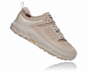 Hoka Tor Ultra Low Wp Jp Men's Hiking Shoes Grey | HCEG-61025