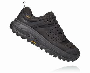 Hoka Tor Ultra Low Wp Jp Men's Hiking Shoes Black | IKNQ-31486