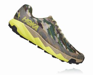 Hoka Torrent Women's Trail Running Shoes Grey/Yellow | IJBO-09482